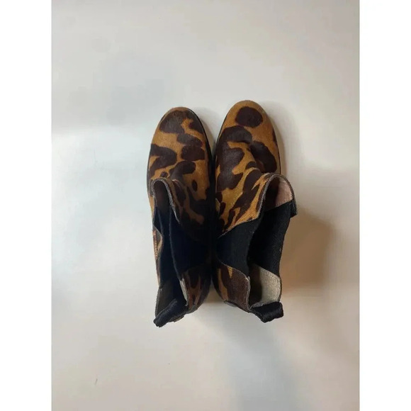 Louise Et Cie Zarab3 Chelsea Leopard Platform Boots Women’s 9.5 US - Picture 8 of 11